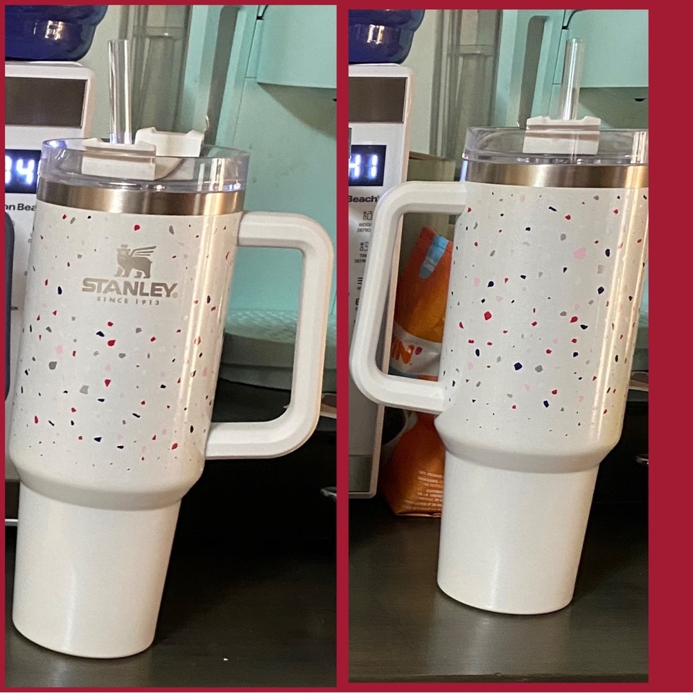 Stanley Target Exclusive Hard to Find OG 40 oz Terrazzo Pearlescent EEUC